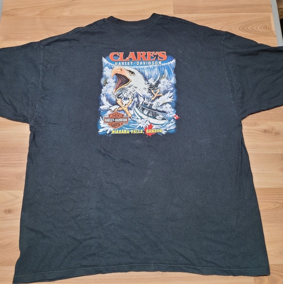 Harley Davidson motorcycles t shirt Clare's Niagara Falls Ontario Canada - Picture 3 of 5